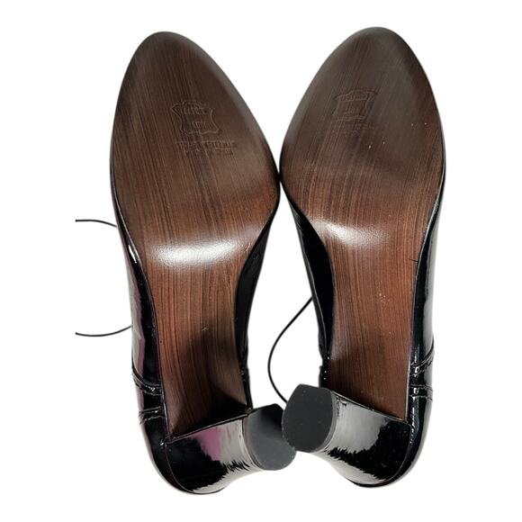 Stuart Weitzman Black Patent Leather Heels –Size 8 Made in Spain New Without Box - Picture 8 of 12